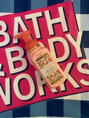 NWT Bath & Body Works Peach Blossom & Nectar Foaming Hand Soap